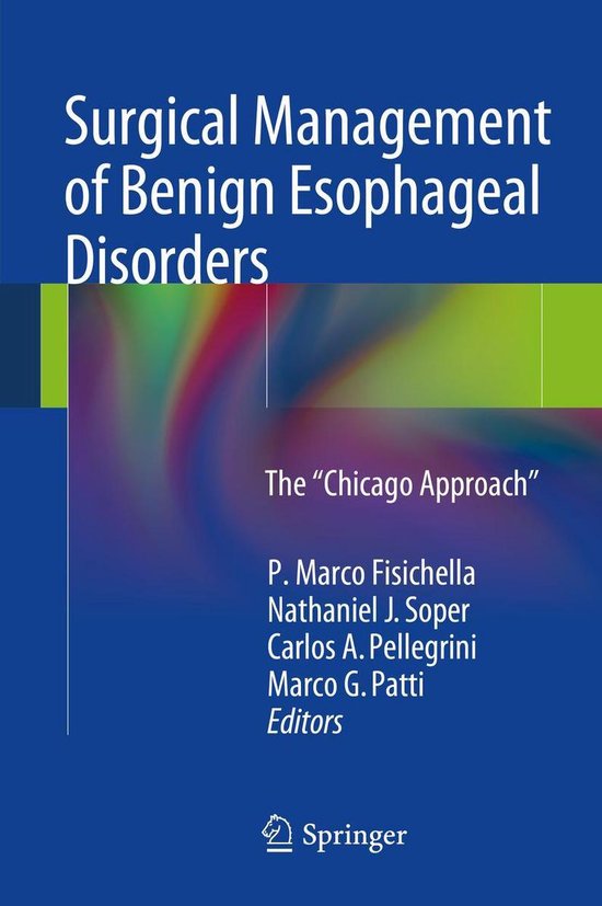 Surgical Management of Benign Esophageal Disorders - cover