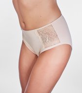 Absorberend ondergoed-Dames-Hoge taille-beige-Maat XL