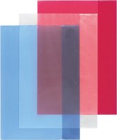 Herlitz 10418366 tijdschrift- & boekomslag Verschillende kleuren 3 stuk(s)