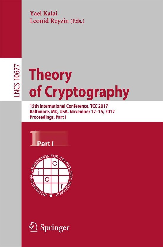 Springer Nature Proceedings Computer Science 1 - Theory of C ... - cover
