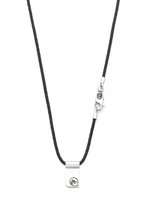 SILK Jewellery - Zilveren Collier / Ketting - Chevron - 183BLK.45 - Maat 45