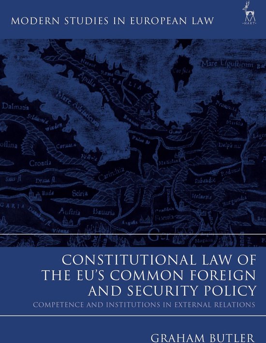 Modern Studies in European Law - Constitutional Law of the E ... - cover