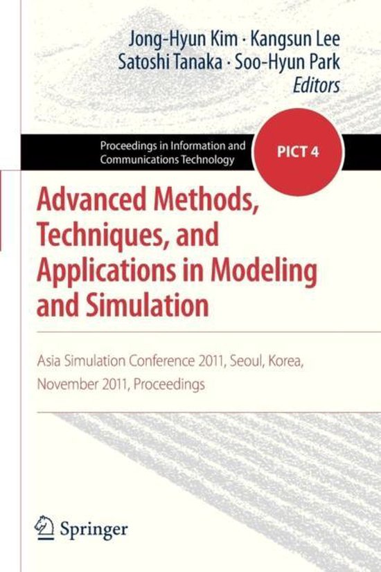 Advanced Methods, Techniques, and Applications in Modeling a ... - cover