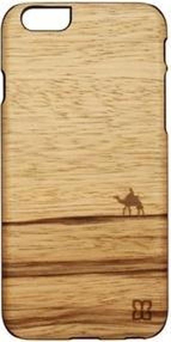 Man & Wood iPhone 6 Plus Back case Wood Terra Black