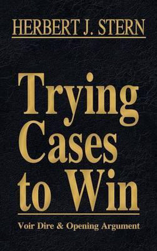 Trying Cases to Win Vol. 1 - cover