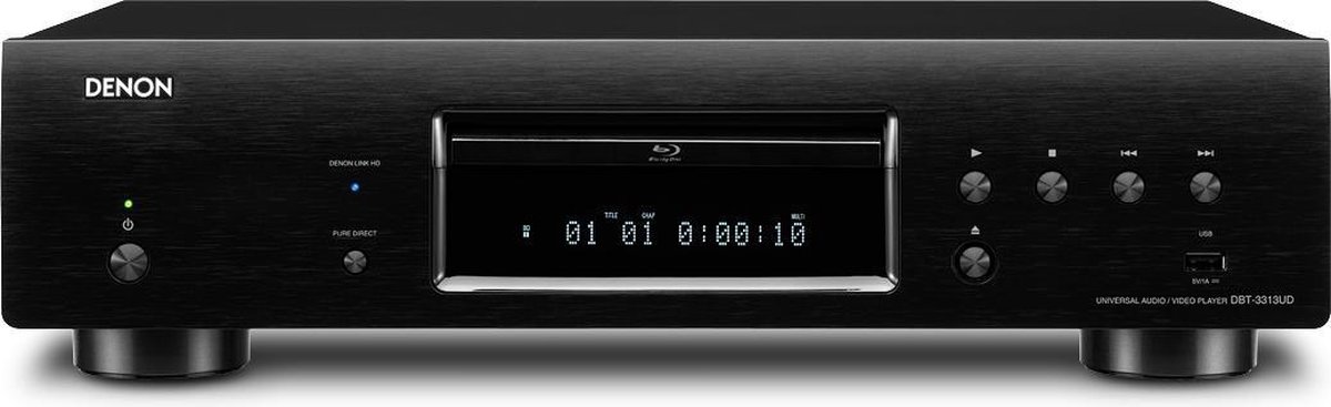 Denon DBT-3313UD (schwarz) - 3D Universal Blu-Ray-Player (DivX-HD, SACD,  HDMI, USB,... | bol.com