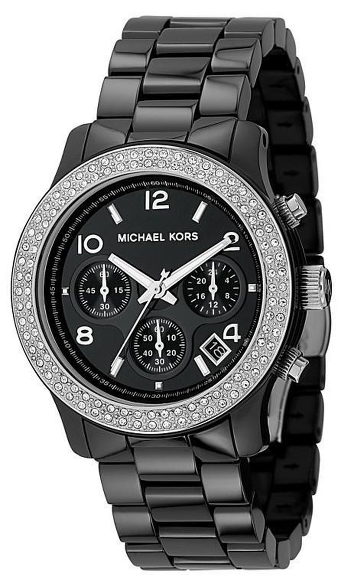 Michael Kors MK5190 - Horloge - Keramiek - Zwart - 38 mm | bol.com