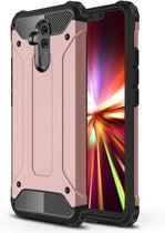 Armor Hybrid Back Cover - Huawei Mate 20 Lite Hoesje - Rose Gold