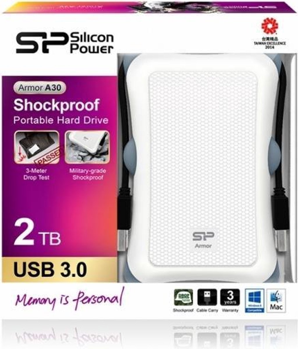 Protection de disque dur externe Silicon Power Armor A30