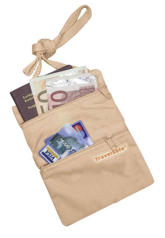 Travelsafe Moneybelt - Security Pocket - Beige