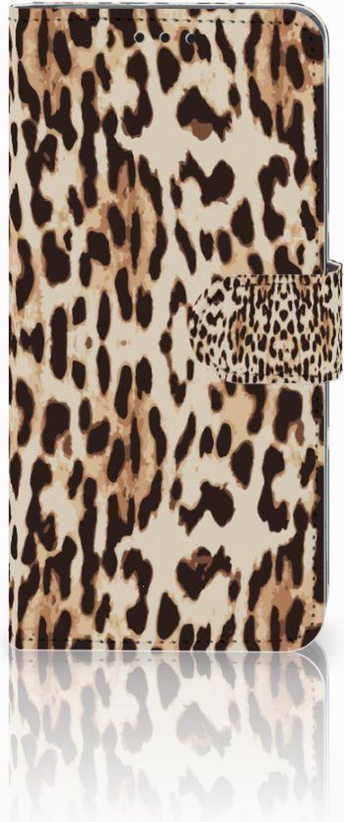 Huawei P30 Pro Telefoonhoesje met Pasjes Leopard