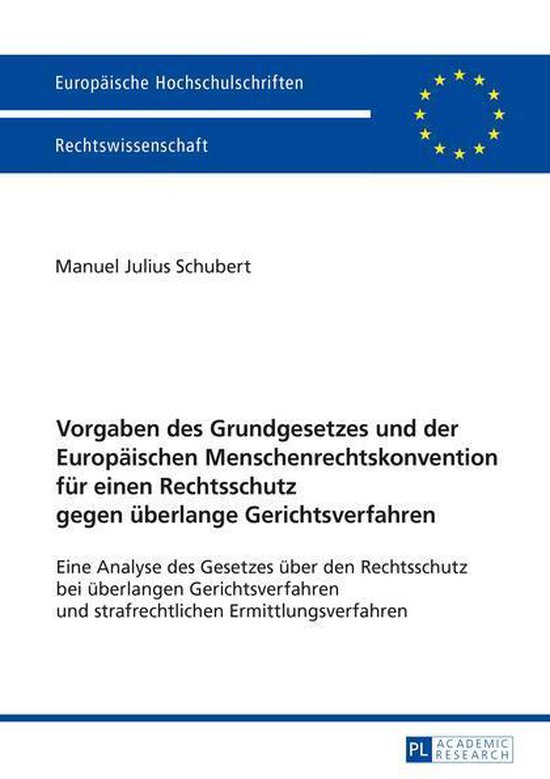 Europaeische Hochschulschriften Recht 5853 - Vorgaben des Gr ... - cover