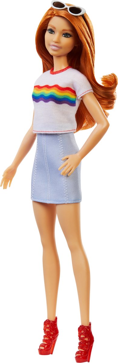 Defecte Distributie Mount Bank Barbie Fashionistas Tall Met Lang Rood Haar - Barbiepop | bol.com