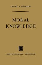 Boek cover Moral Knowledge van Oliver A Johnson