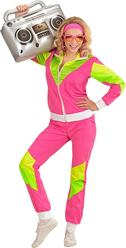 Onwijs bol.com | Jaren 80 sport kostuum voor vrouwen - Verkleedkleding JW-32