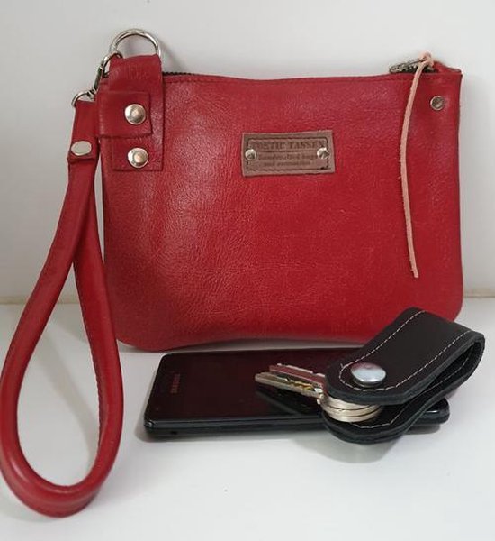 Toetie & Zo Wrist Bag Unisex Clutch Rouge