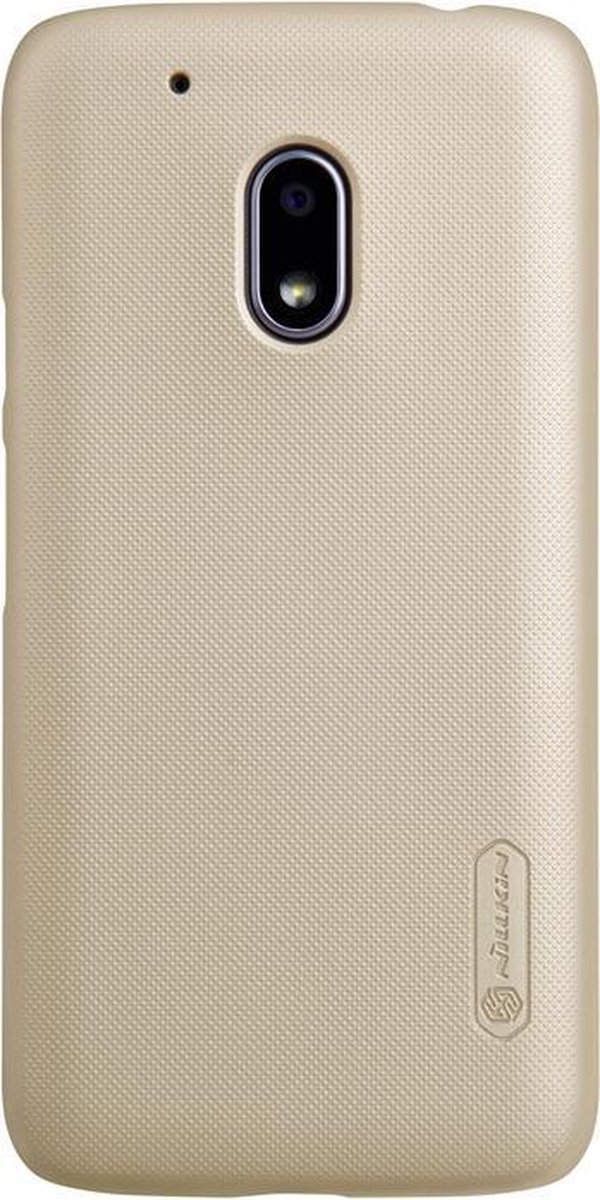 Nillkin Frosted Shield Hard Case voor Motorola Moto G4 Play - Goud