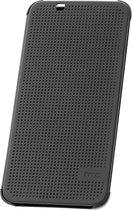 HTC Desire 620 Dot View Flip Case Zwart