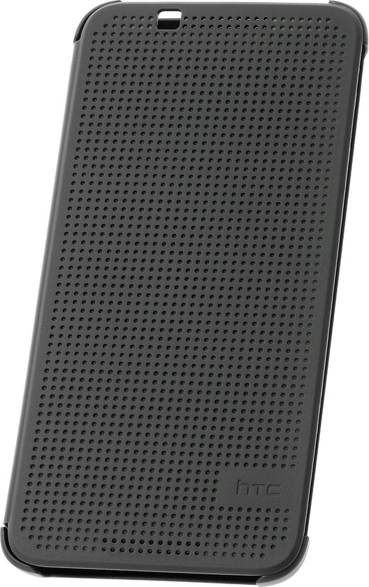 afgunst Experiment Geleend HTC Desire 620 Dot View Flip Case Zwart | bol.com