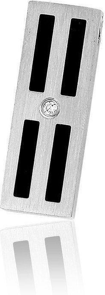 Montebello Hanger Wesley - 316L Staal - 35x12mm