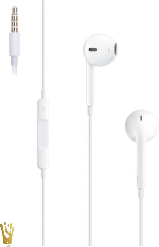 Monet Verward Vechter Apple iPhone 6 / 6S - In-Ear Headset Oordopjes Oortjes (Earpods met  Microfoon en... | bol.com