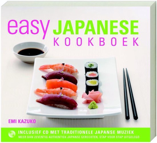 Cover van het boek 'Easy Japanese kookboek met CD' van Emi Kazuko
