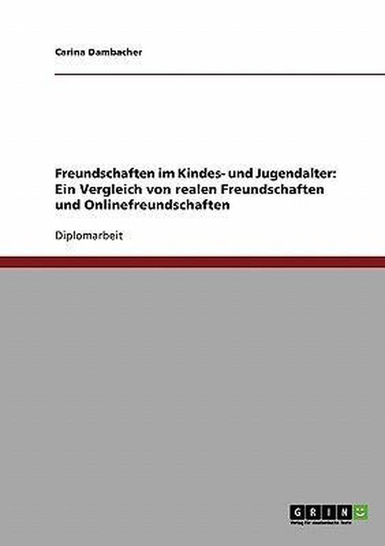 Freundschaften im Kindes- und Jugendalter - cover