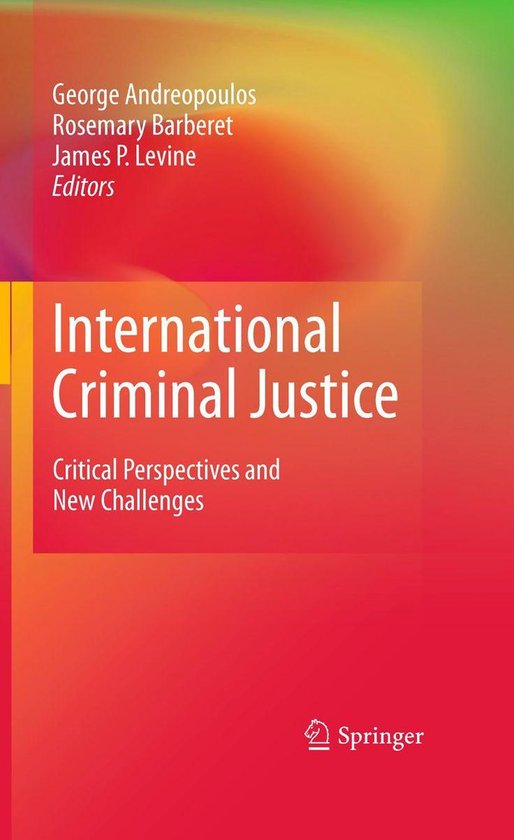Social Sciences (R0) - International Criminal Justice - cover
