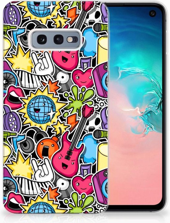 Samsung Galaxy S10e Silicone Back Cover Punk Rock