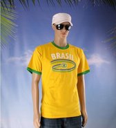 Geel heren shirt Brasil S