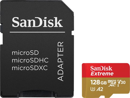 SanDisk Extreme MicroSDXC 128GB