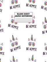 Blank Sheet Music Notebook