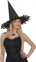 Halloween Zwarte ketting met spin