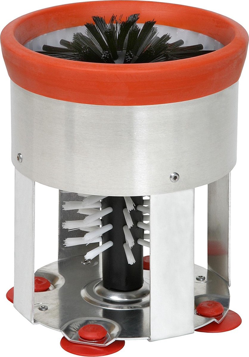 Bar Professional  Spoelborstel - 15x15x19cm - Aluminium