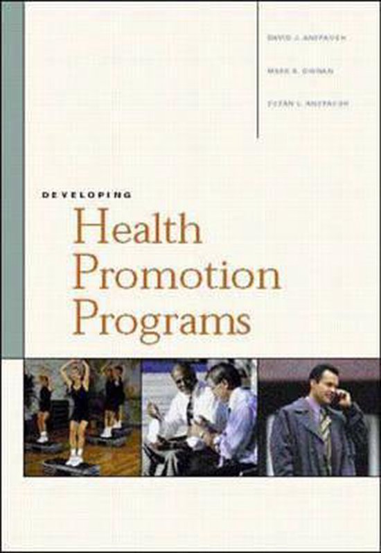 Developing Health Promotion Programs - cover