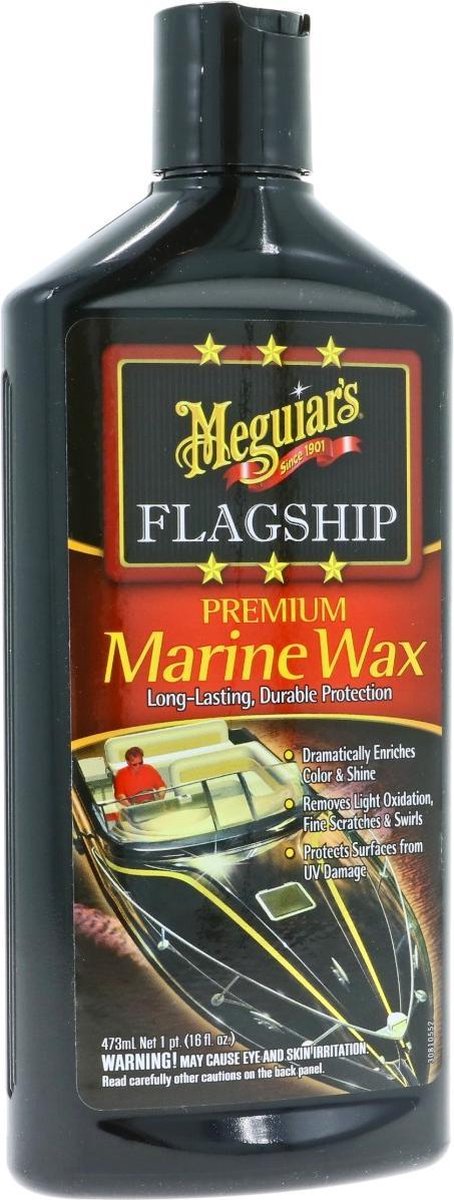 Meguiar's Marine Flagship Premium Wax - Autowax - 470ml - UV-bescherming - Boot Wax