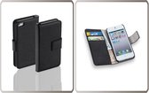 MP Case Apple iPhone 5 5s Zwart booktype - bookstyle - Wallet Case - Flip Cover - Book Case - Bescherm Hoes - Telefoonhoesje - Smartphone hoesje