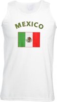 Witte heren tanktop Mexico XL