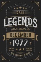 Real Legends were born n Dezember 1972