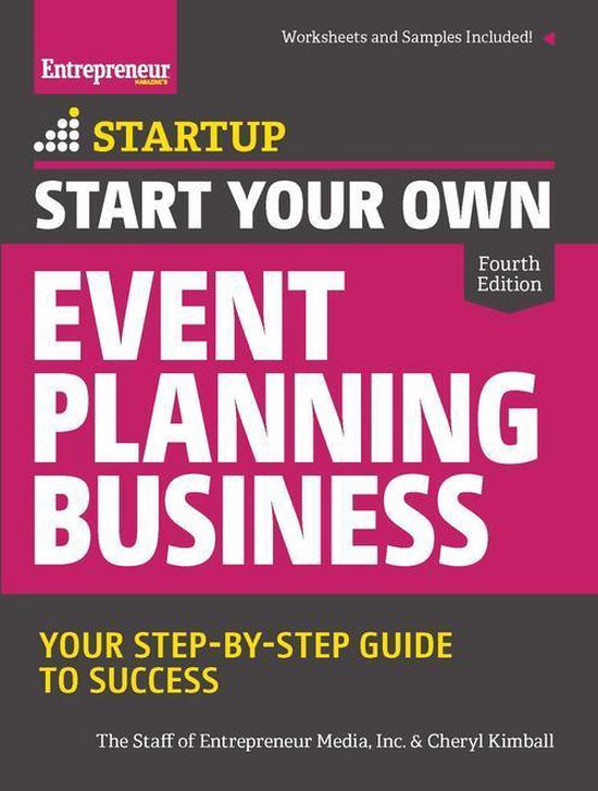 StartUp Series - Start Your Own Event Planning Business - cover