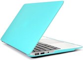 Xssive Macbook Hoes Case voor Macbook Air 11 inch A1370 A1465 - Matte Hard Case  - Turquoise Mint Blue