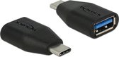 DeLOCK kabeladapters/verloopstukjes Adapter SuperSpeed USB 10 Gbps (USB 3.1 Gen 2) USB Type-C male > Type-A female