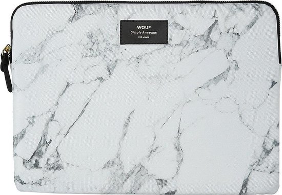Wouf Laptophoes inch marble S160004 | bol.com