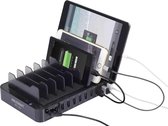 VOLTCRAFT PS-10 PS-10 USB-laadstation Thuis Uitgangsstroom (max.) 13200 mA 10 x USB Automatische detectie