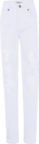 D-Xel meiden High Waist Slim jeans Donna White