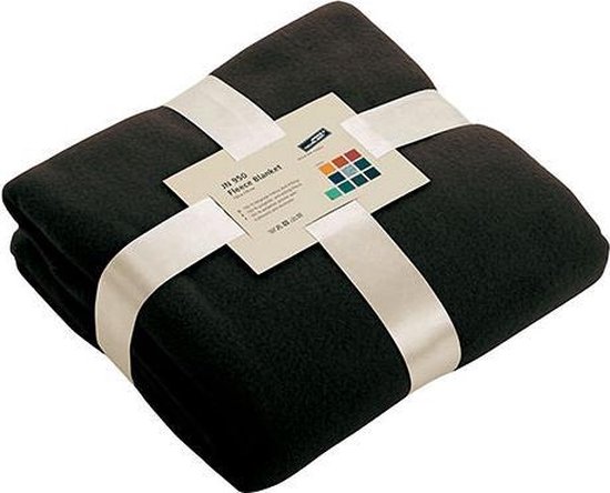 Fleece deken zwart | bol.com