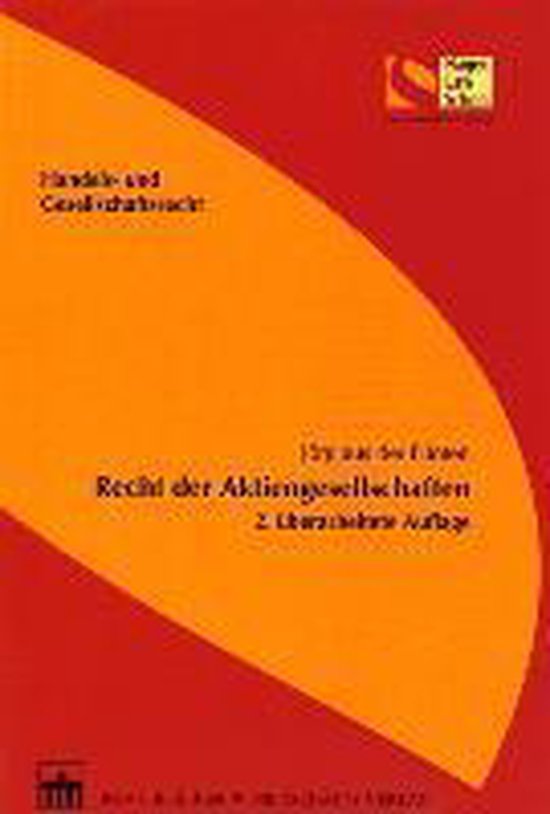 Recht der Aktiengesellschaften - cover
