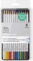 Winsor & Newton Studio Collection 12 Soft thick-core Aquarelpotloden