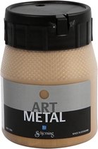 ES Art Metal - Verf - 250 ml - Medium Goud