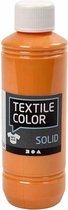 Textil Solid, oranje, dekkend, 250 ml